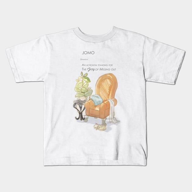 The JOMO Life Kids T-Shirt by ArianeTorelli